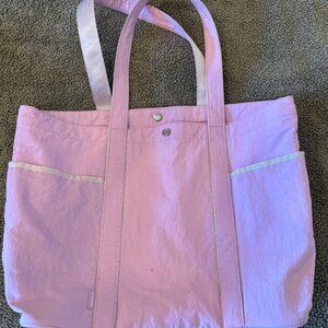 lululemon pink tote
